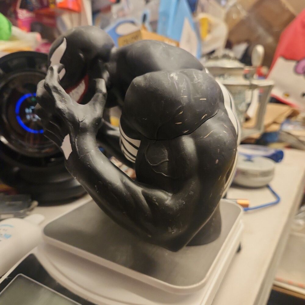 Monogram Marvel Venom PVC Bust Coin Bank 3D Toy Figure Piggy Bank Collector - Picture 4 of 5